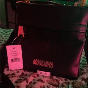 Moschino crossbody bag black
